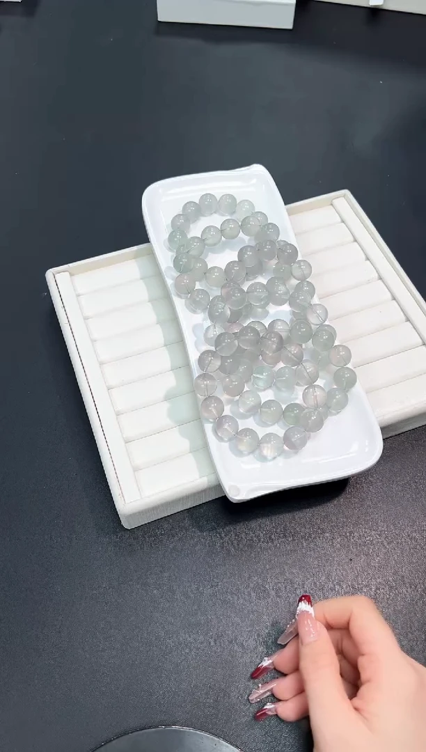 【闪购商品】萤石手串未镶嵌39R多样性发其一/1条默认微瑕