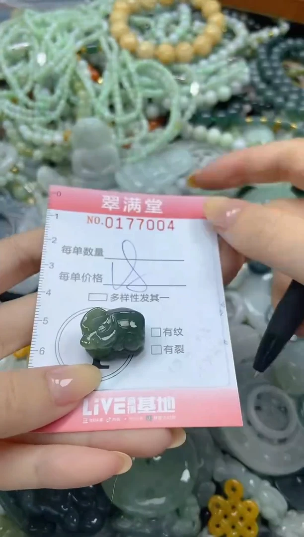 颈饰未镶嵌翡翠闪购0177004