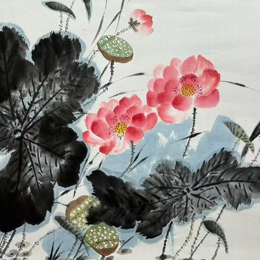 DY14110 花鸟 纸本 68*68
