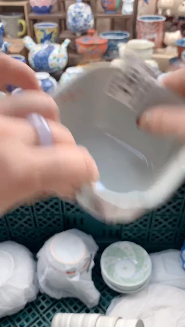 瓷片茶**声138号九姑娘工艺品瓷器