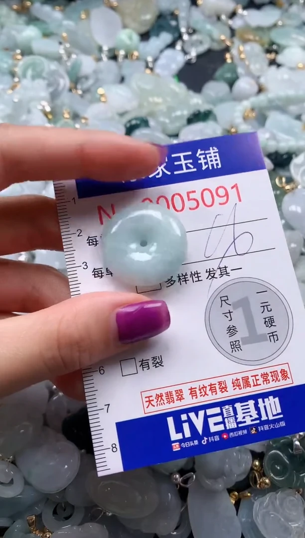 颈饰未镶嵌翡翠5091