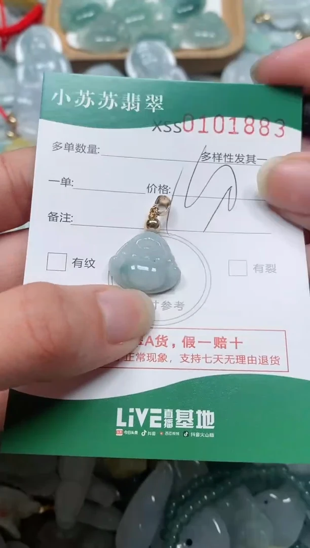 【闪购商品】翡翠颈饰未镶嵌闪购商品0101883