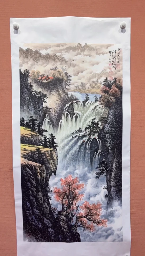 国画师立照老师国画作品