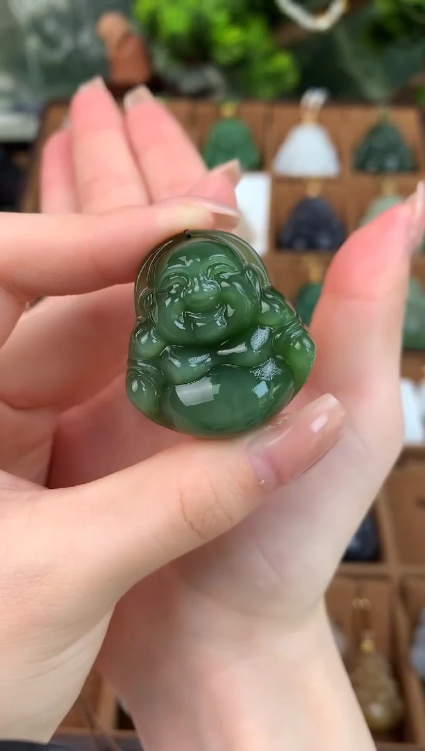 颈饰未镶嵌和田玉吊坠30mm