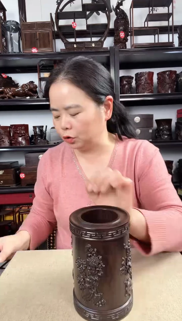 木老李红木工艺品梅兰竹菊