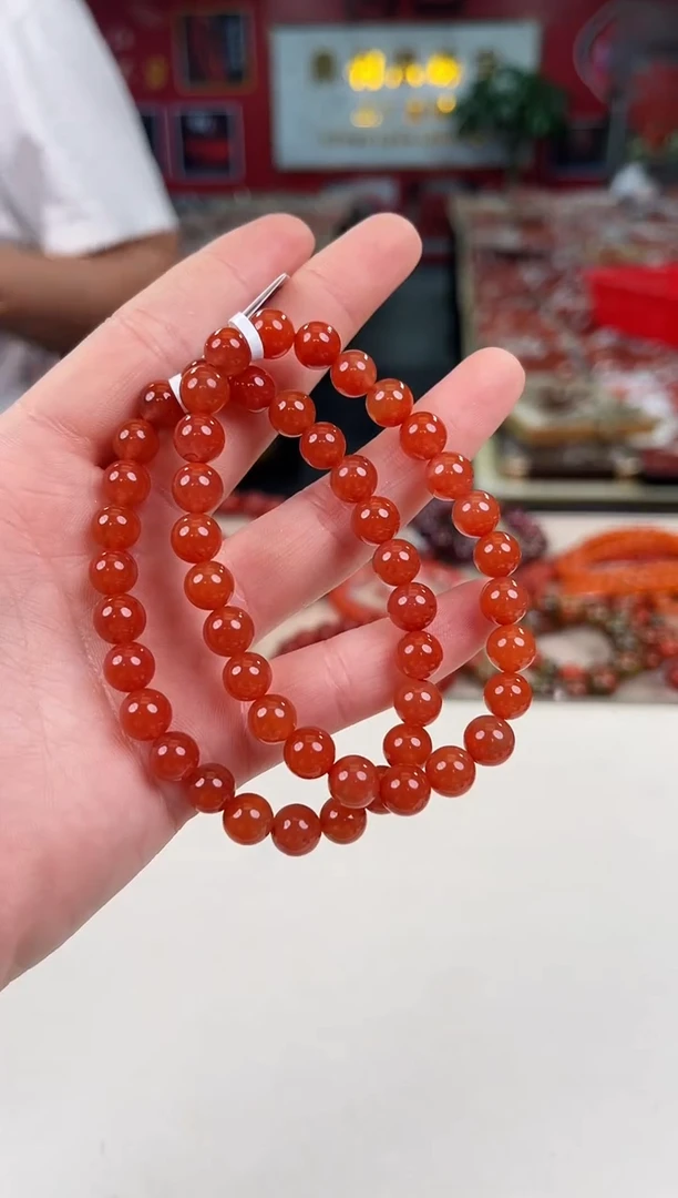 未镶嵌保山手串7+南红玛瑙（多样式发其一）