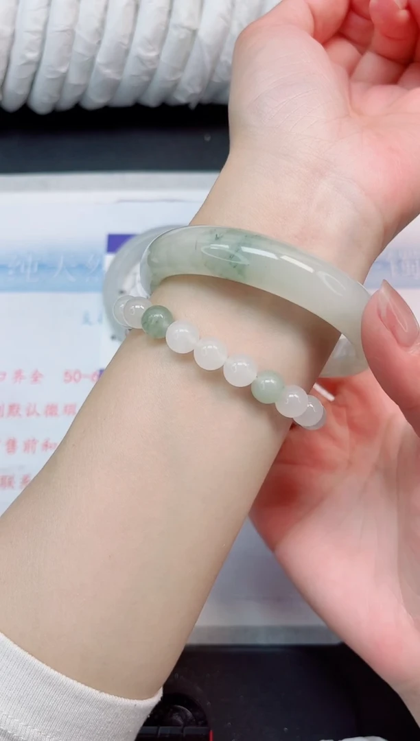 【闪购商品】石英质玉手镯未镶嵌348-60