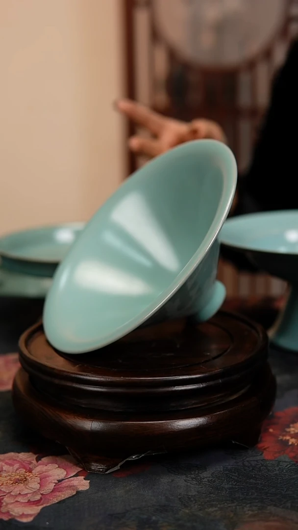 瓷片原产地原矿釉汝瓷