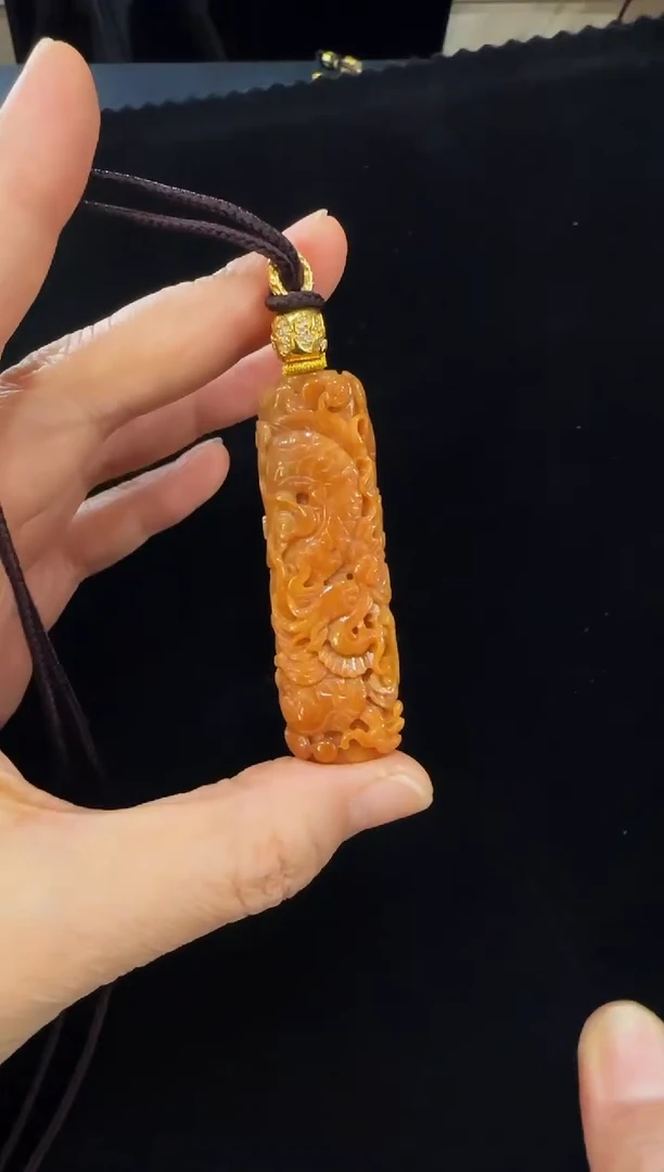 颈饰未镶嵌翡翠国风