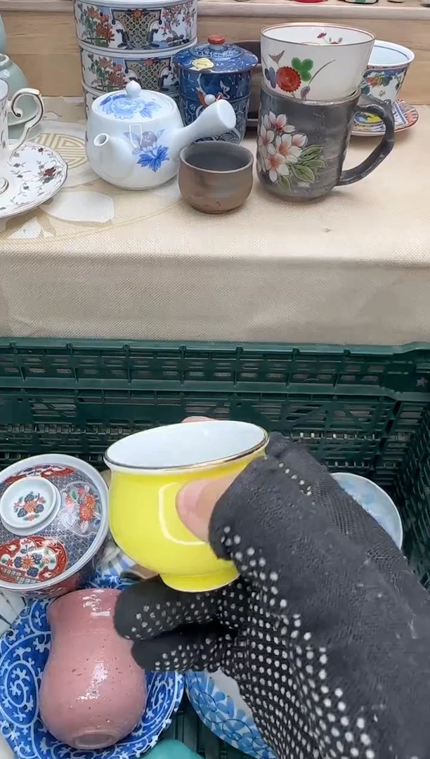 茶杯紫砂༺****༻365淘艺中古瓷器满18米包邮