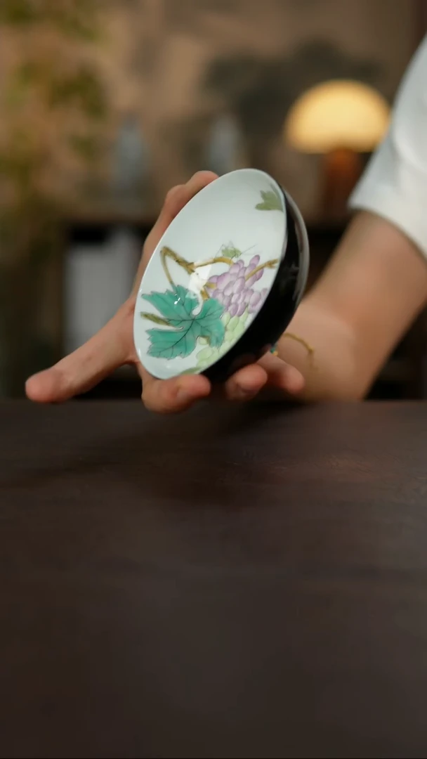 杯景德镇陶瓷杯碗柴烧多人