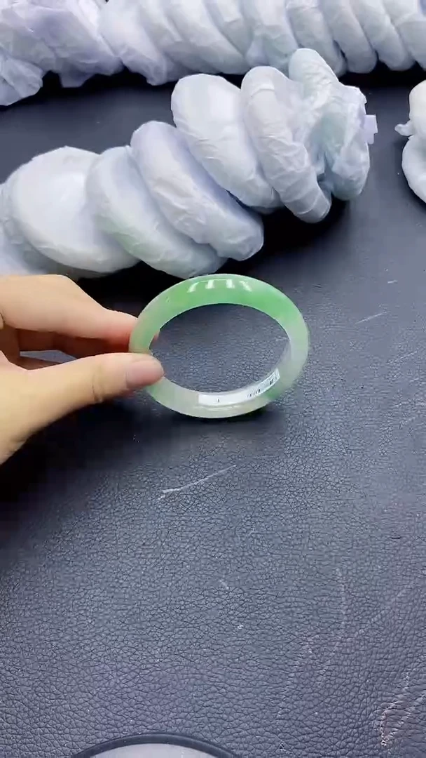 高冰透美人手镯 所见即所得143