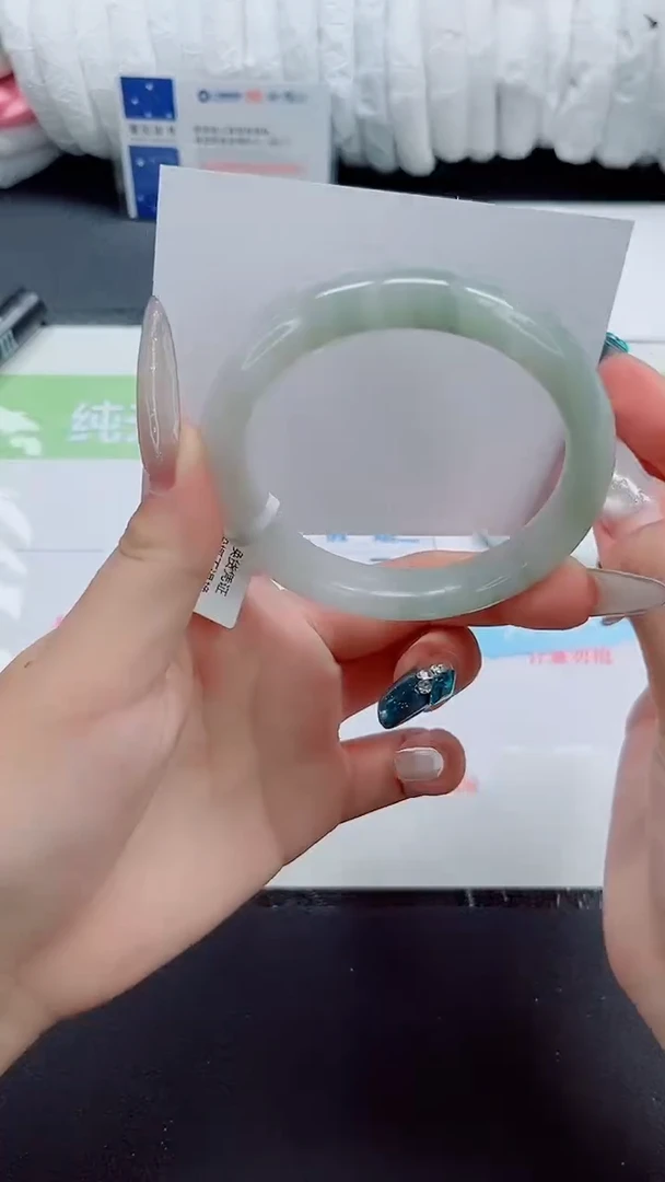 石英质玉手镯未镶嵌b42-圈口60