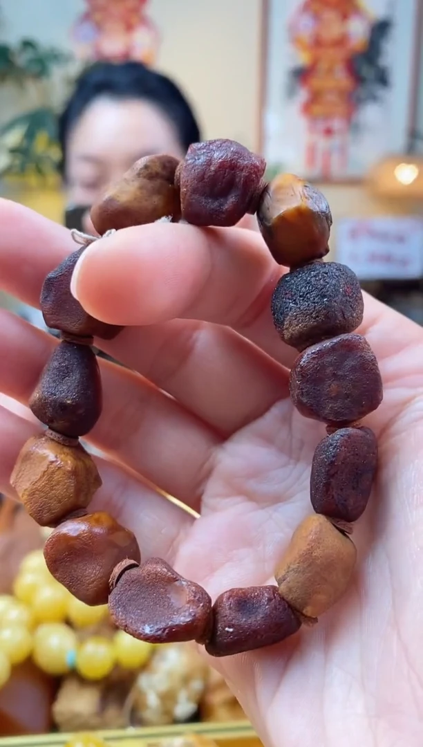 【闪购商品】琥珀手串未镶嵌手串