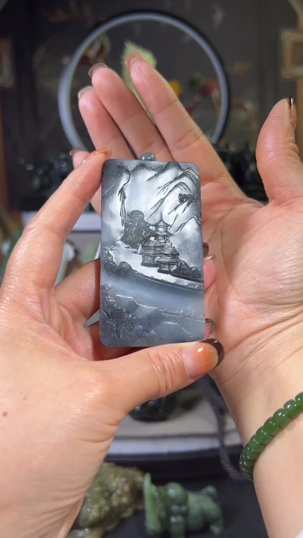 未镶嵌和田玉挂件挂件