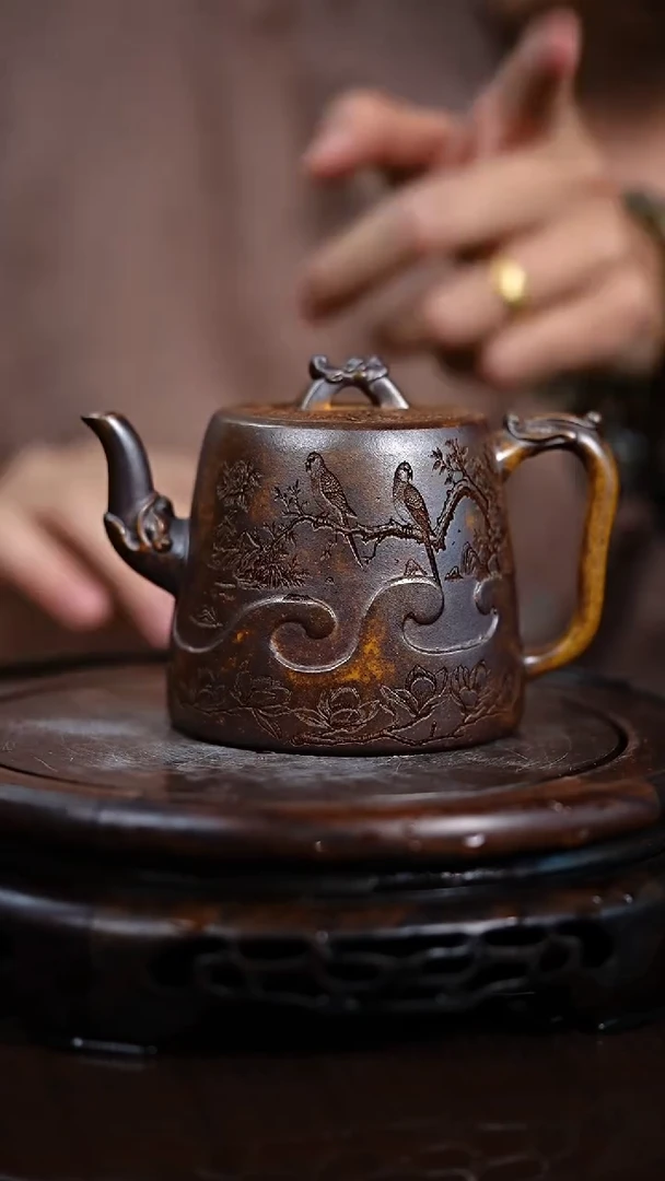 茶壶紫砂宜兴知衍传器原矿全手44