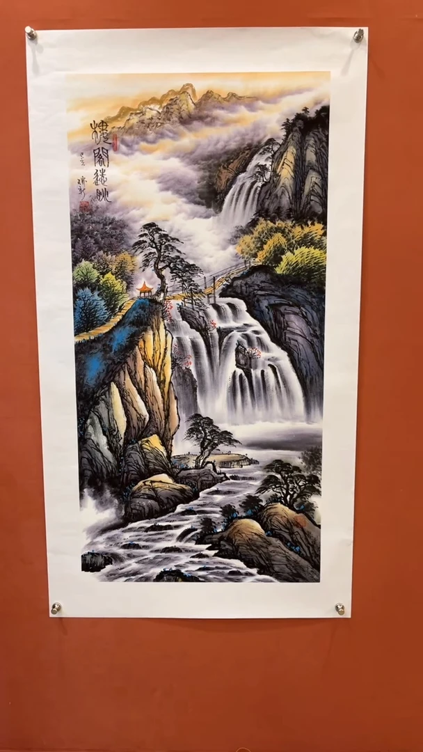 国画谢老师作品