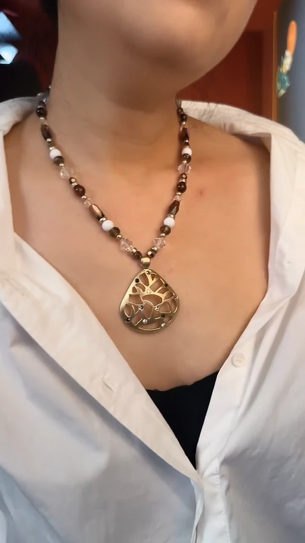合金无合金无孤品不折腾系列复古素金项链