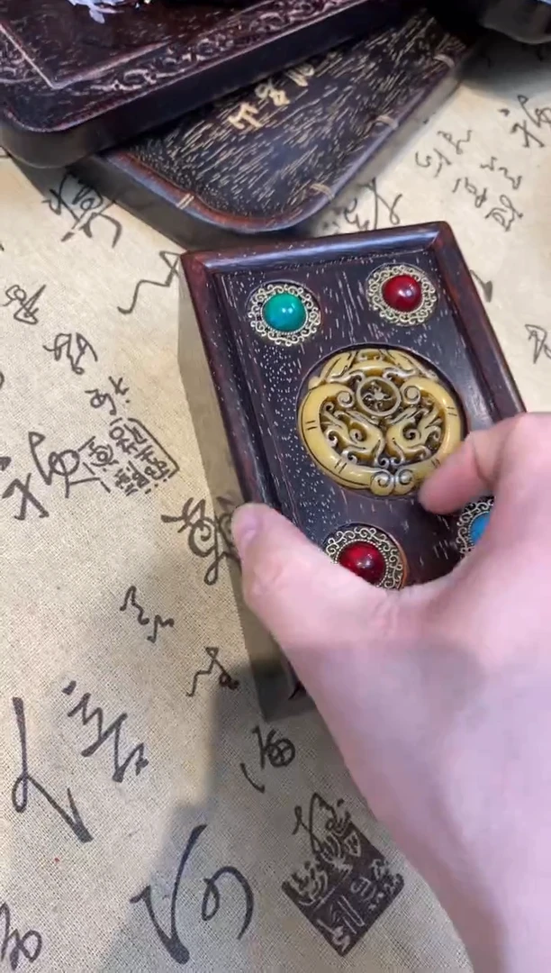 檀香紫檀（小叶紫檀）（小叶紫檀抽拉长盒