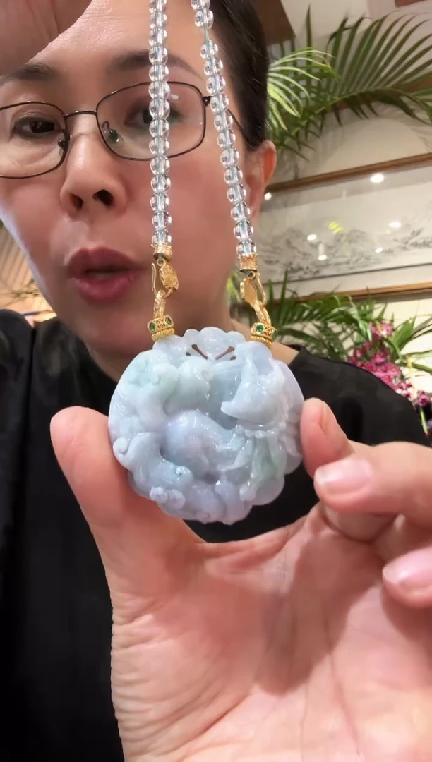 【闪购商品】翡翠颈饰未镶嵌国风