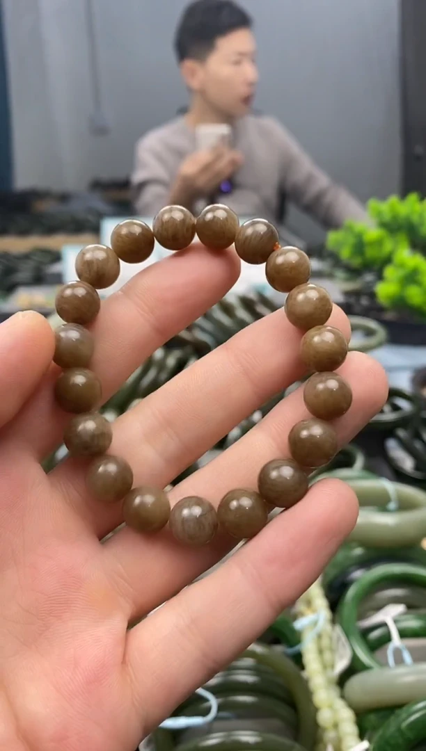 未镶嵌手镯和田玉10mm