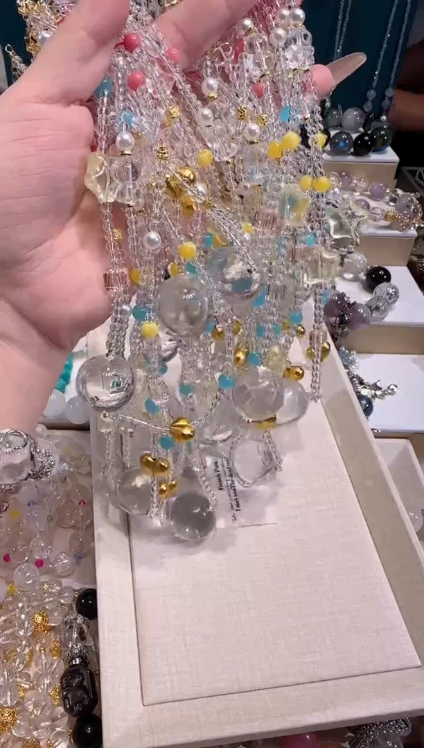 未镶嵌颈饰水晶项链多样发一