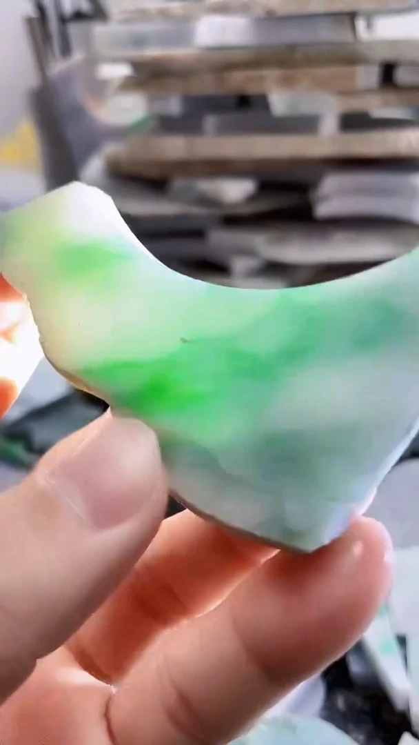 裸石翡翠天然货翡翠板料