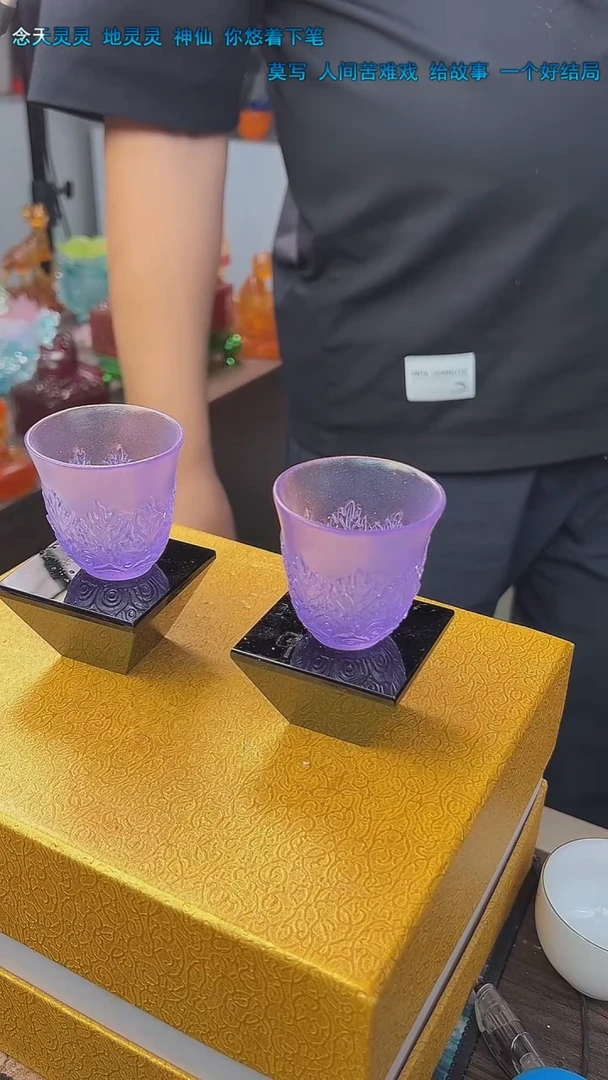 泥塑古法琉璃艺术摆件