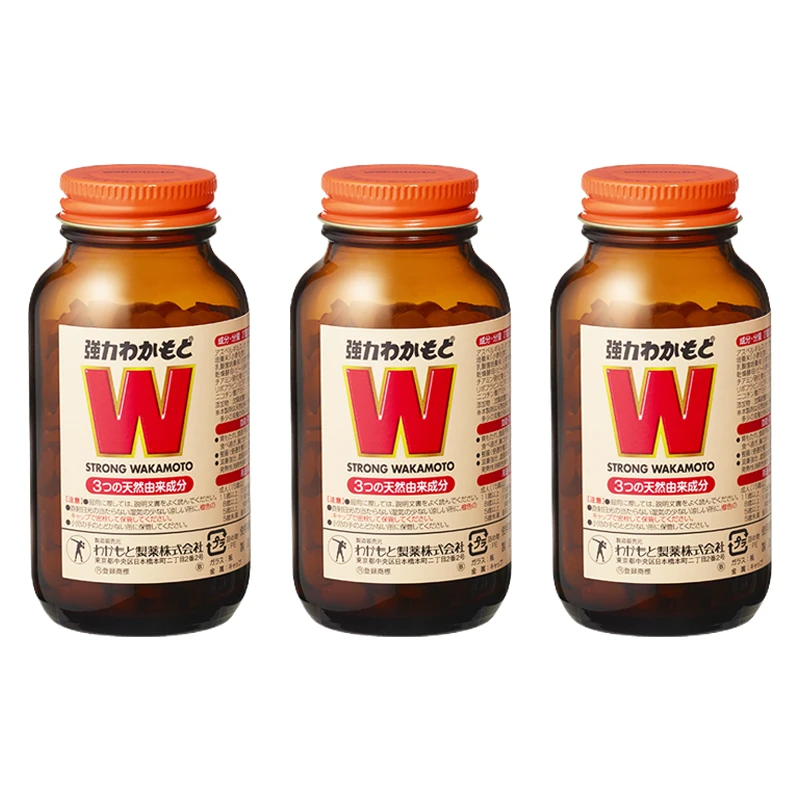 【3瓶特惠】WAKAMOTO若素 健胃整肠酵素益生菌片1000粒*3瓶