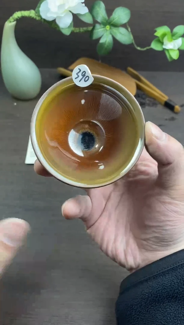 茶盏全手工原矿原釉建盏