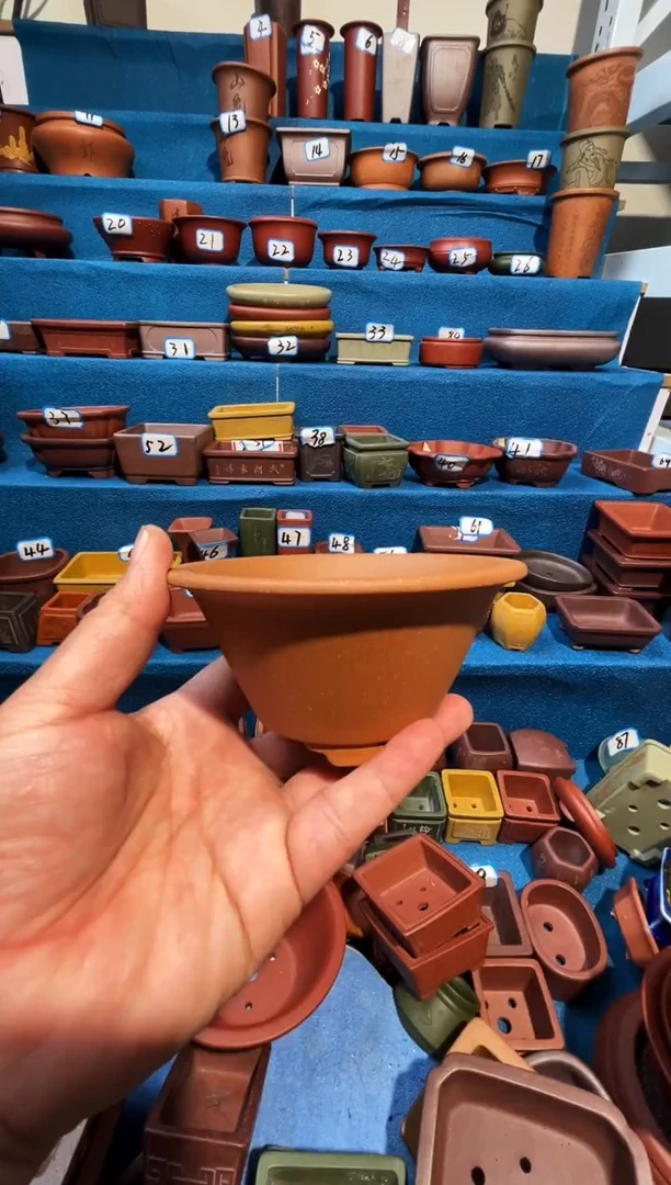 【闪购商品】紫砂紫砂花盆11*5.5