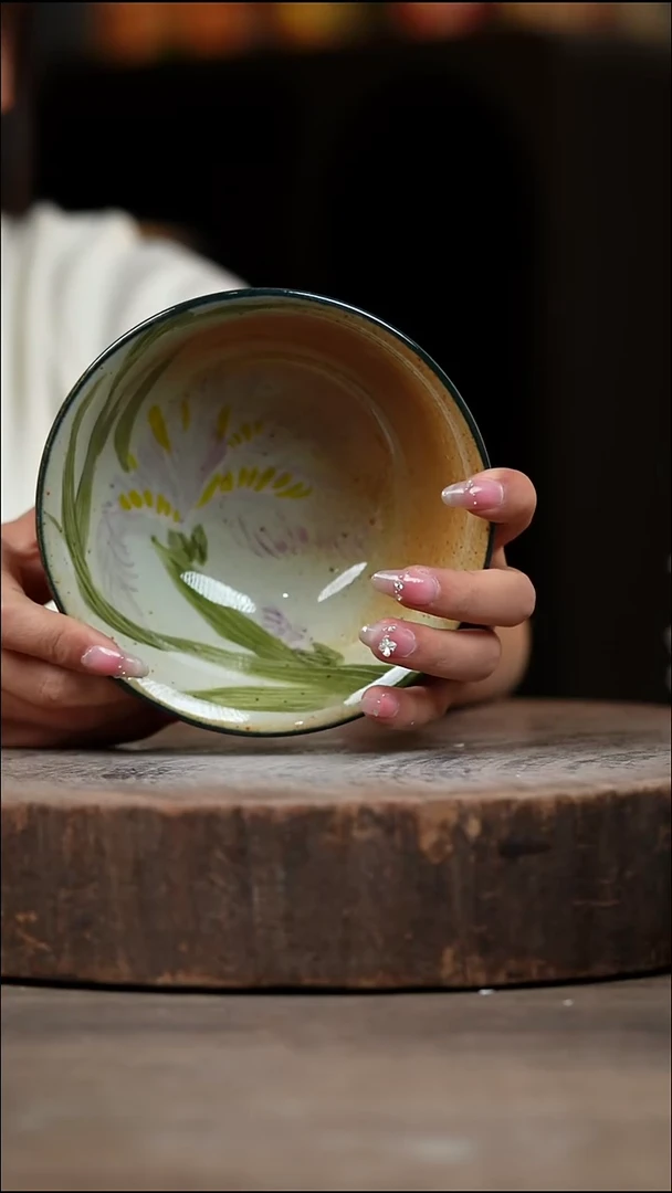 瓷片景德镇高温釉下彩（食品级）