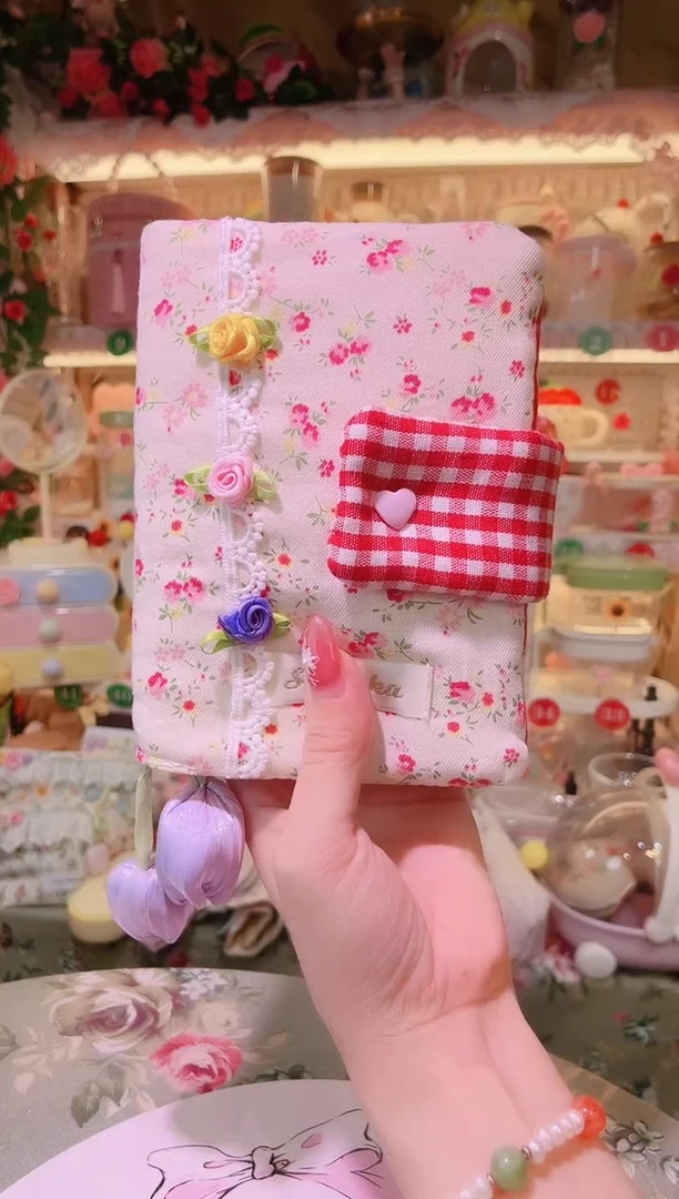 玫瑰花手账本——手工制作品质好！
