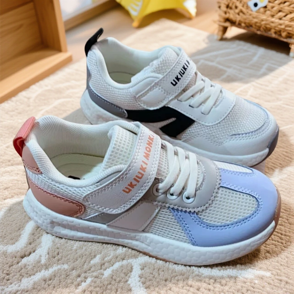 男女童运动鞋春秋软底透气防滑户外轻便宝宝机能鞋阿甘鞋3263