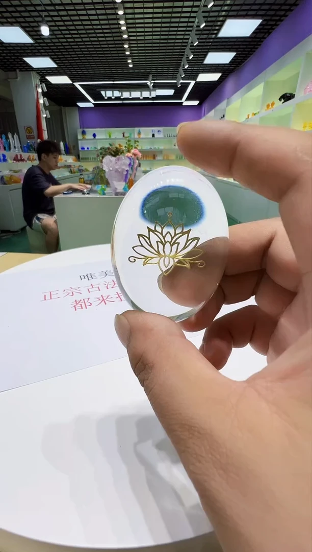 琉璃手工艺品古法脱蜡琉璃摆件