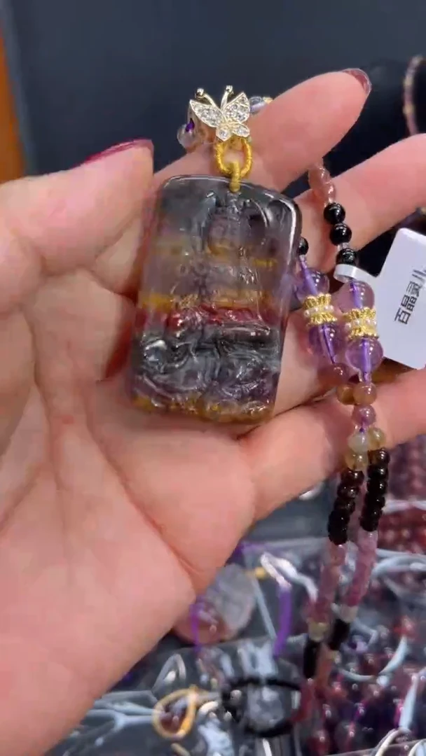 【闪购商品】水晶颈饰未镶嵌【百晶灵儿】天然水晶定制款