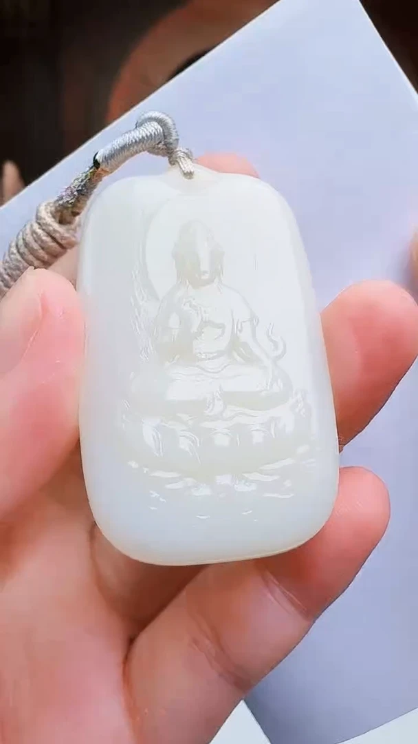 颈饰未镶嵌和田玉玉润名家天然和田玉（拍一发一）