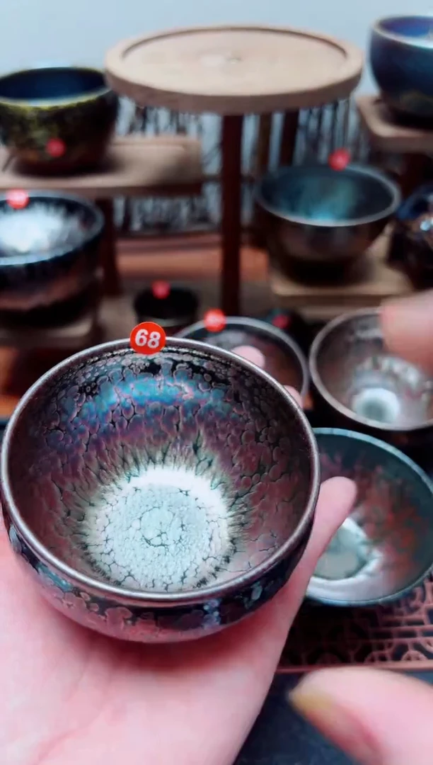 茶盏菩****睿68号建盏工匠茶器