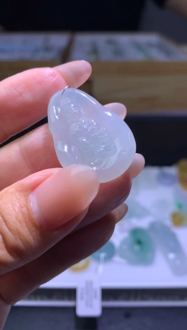 定制翡翠未镶嵌毛货