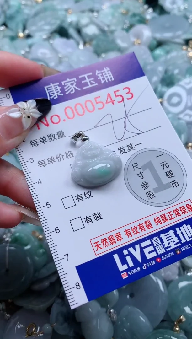 颈饰未镶嵌翡翠5453