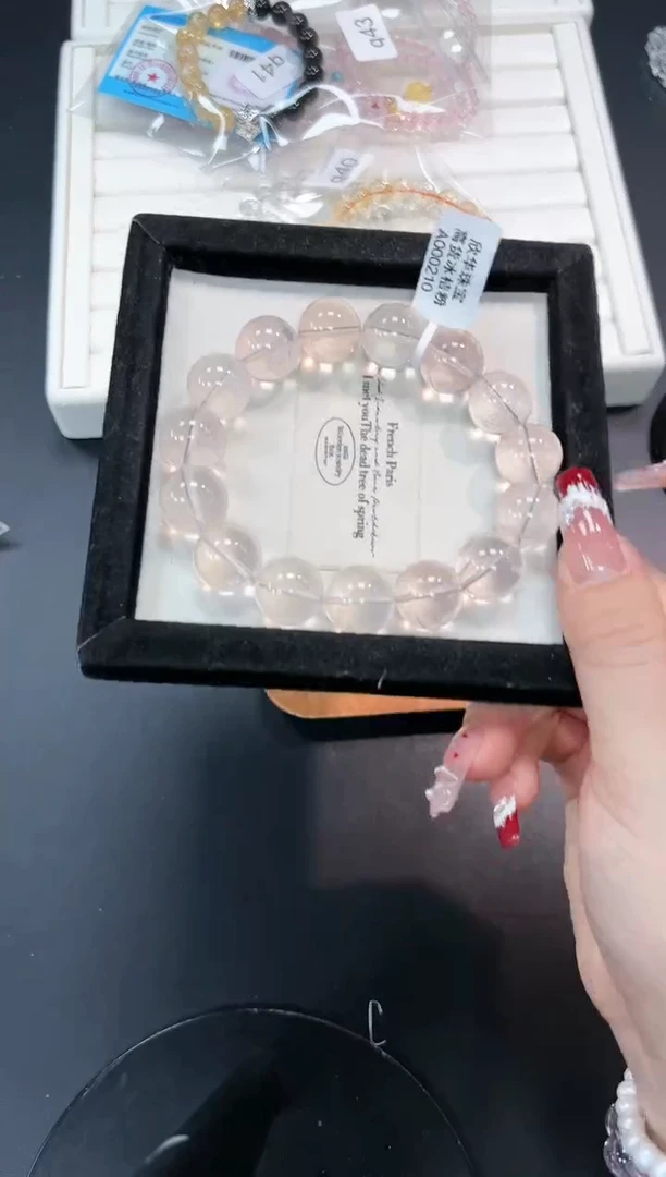 【闪购商品】水晶手串未镶嵌44q多样性发其一/1条默认微瑕