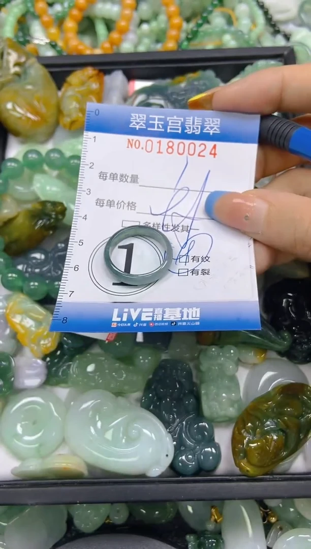 翡翠未镶嵌颈饰闪购0180024