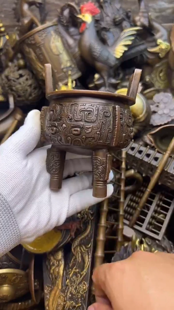 精美铜器，点击下单