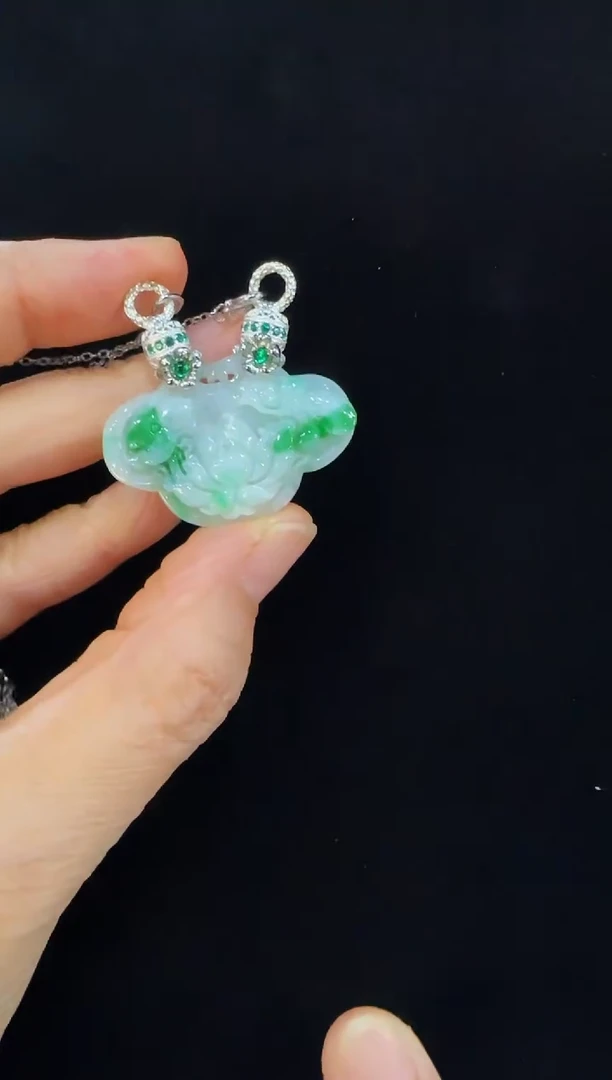 颈饰未镶嵌翡翠国风