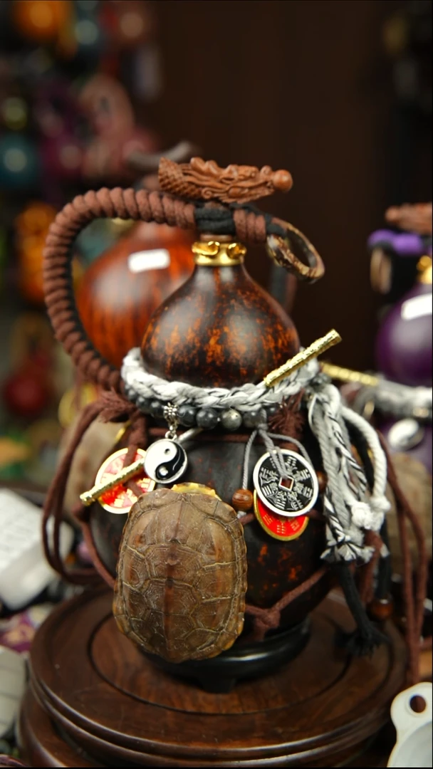 388号500ml左右非遗大漆酒葫芦