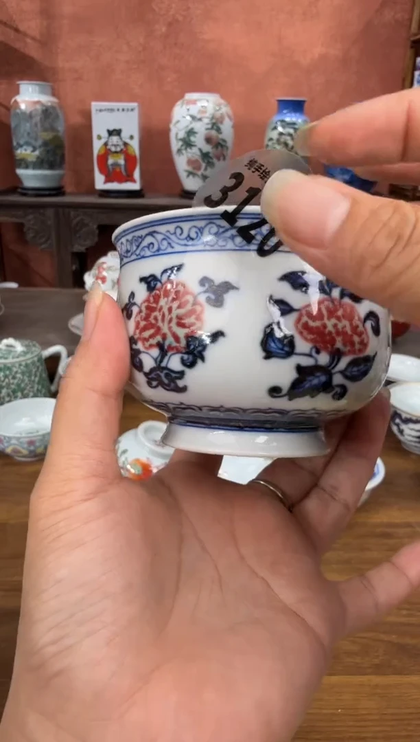 吴义松陶盟手绘陶瓷编码：3120