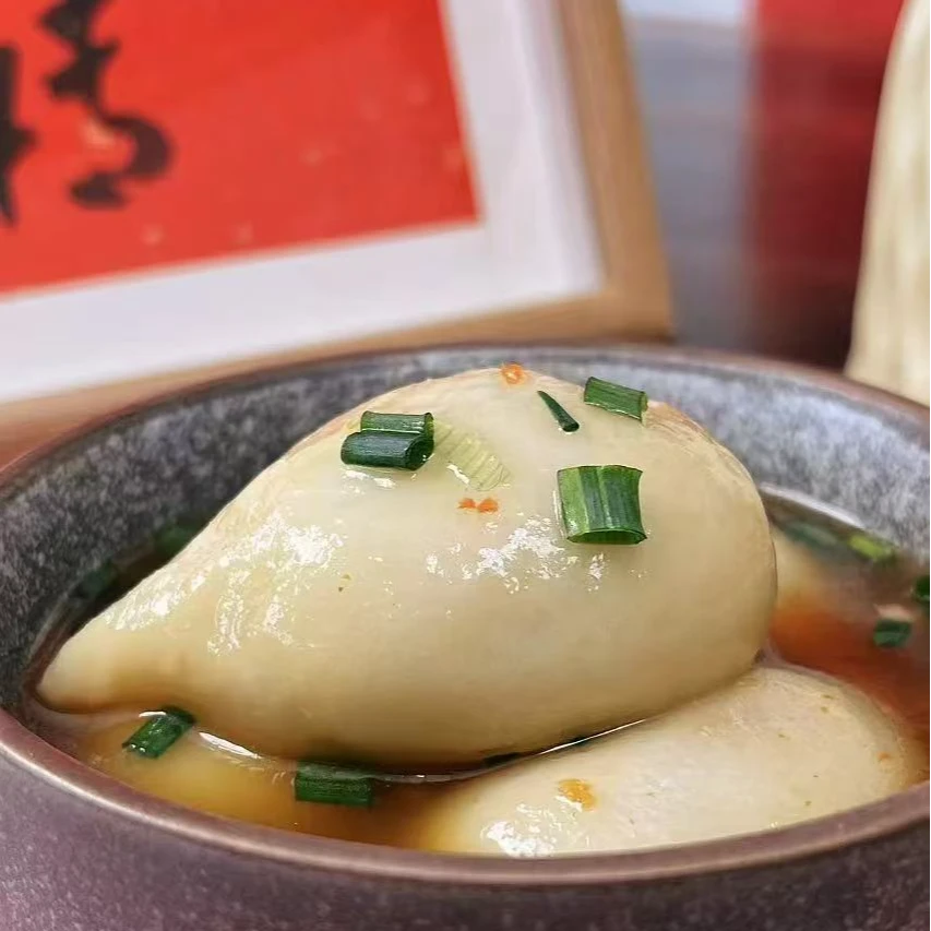 建德特色手工笋肉馅咸汤圆