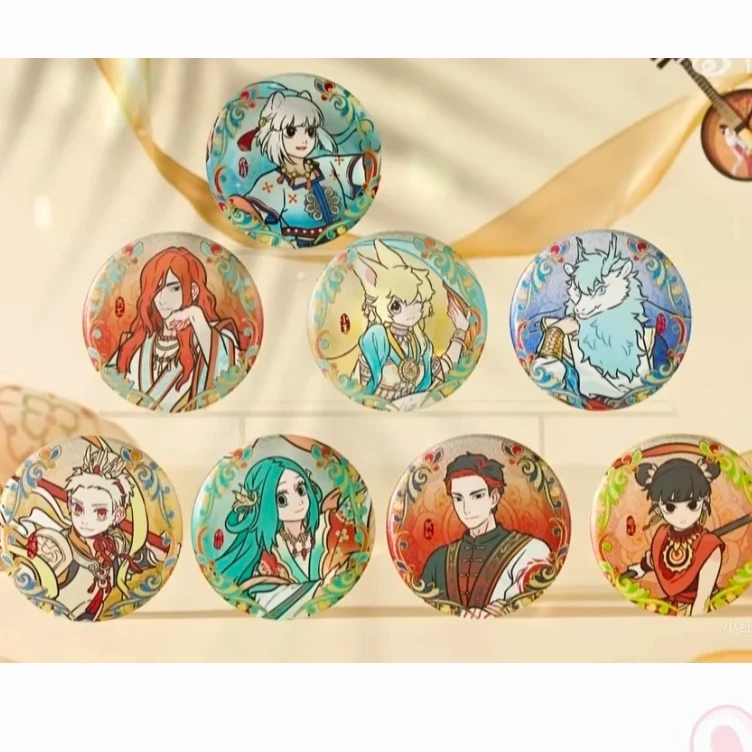 【非人哉】敦煌二弹瑞兽呈祥系列方圆吧唧盲抽