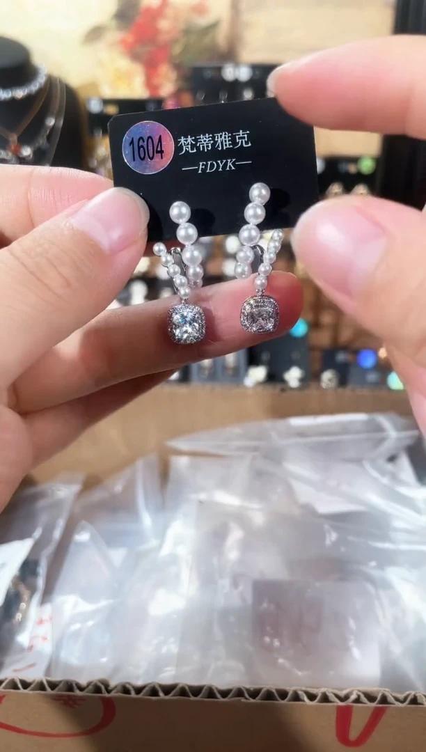 合金925银锆石梵1604