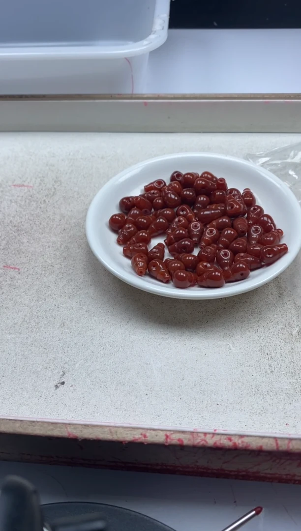 【闪购商品】玛瑙/玉髓颈饰未镶嵌x236南红三通*1颗